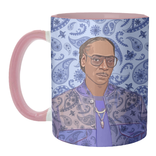 Paisley Snoop - unique mug by DOLLY WOLFE