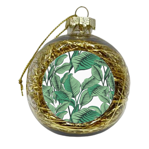 Palm - xmas bauble by Wallace Elizabeth