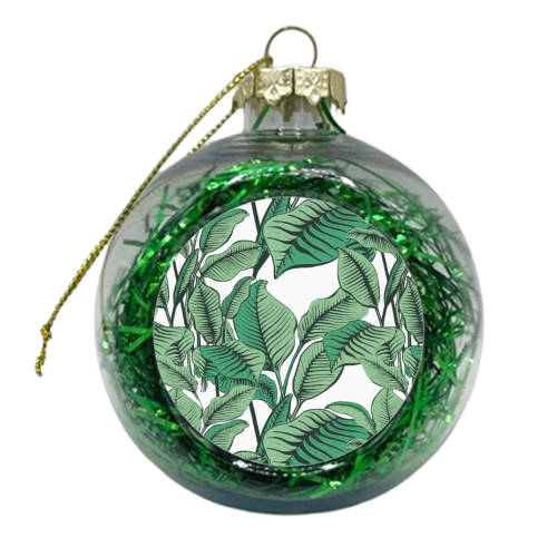 Palm - xmas bauble by Wallace Elizabeth