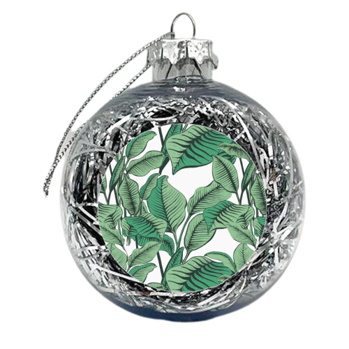 Palm - xmas bauble by Wallace Elizabeth