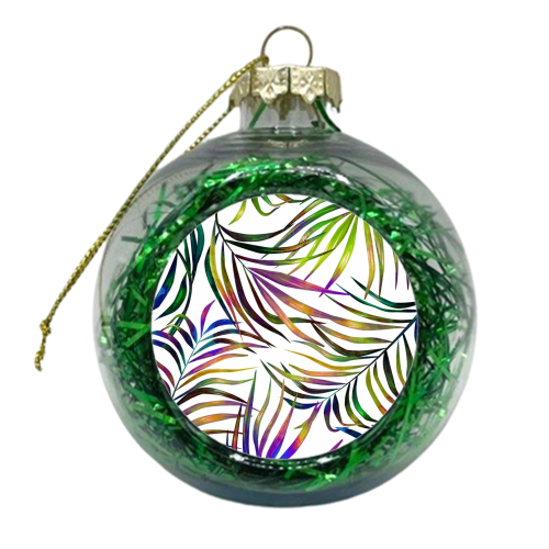 Palm Dance - xmas bauble by Uma Prabhakar Gokhale