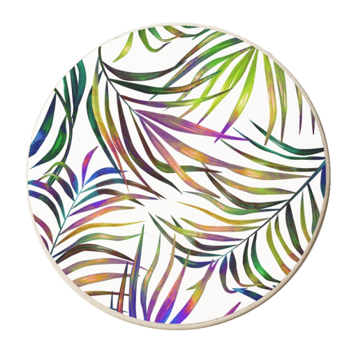 Palm Dance - personalised beer coaster by Uma Prabhakar Gokhale