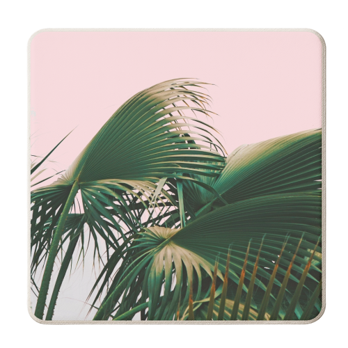 Palm Love - personalised beer coaster by Uma Prabhakar Gokhale