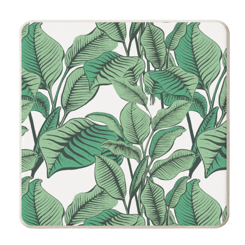 Palm - personalised beer coaster by Wallace Elizabeth