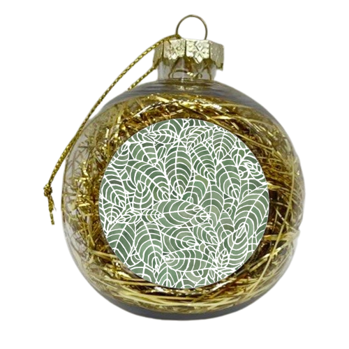 Palm Room - xmas bauble by Dizzywonders