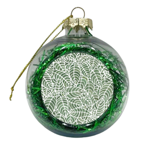 Palm Room - xmas bauble by Dizzywonders