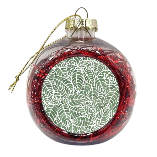 Palm Room - xmas bauble by Dizzywonders