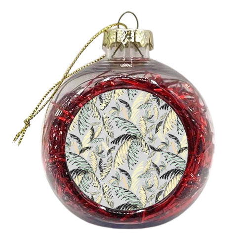 PALM TREE RETREAT - xmas bauble by Aimée Keenan