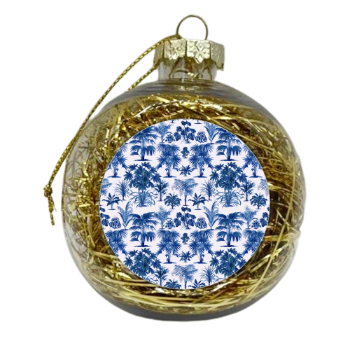 Palm Willow - xmas bauble by Wallace Elizabeth