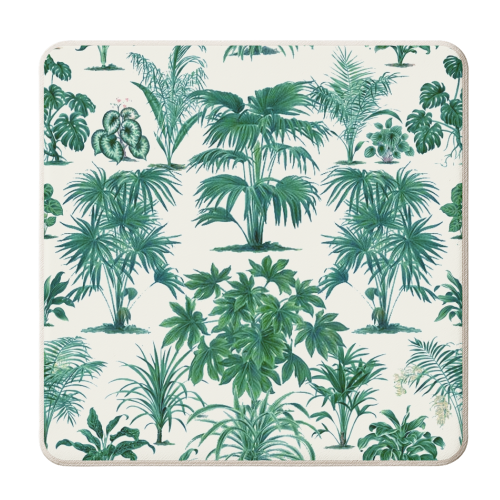 Palms - personalised beer coaster by Wallace Elizabeth