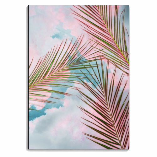 Palms + Sky - personalised A4, A5, A6 notebook by Uma Prabhakar Gokhale