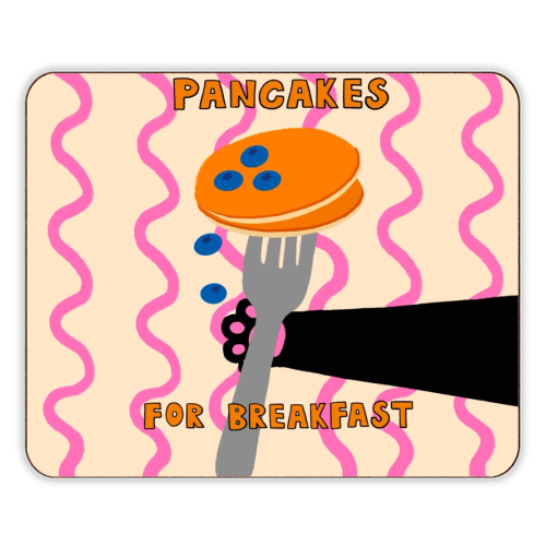 Pancakes For Breakfast - designer placemat by The Paper Tail