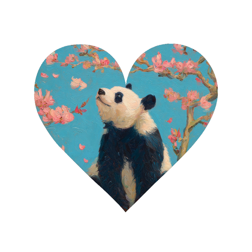 Panda on tree - Magnet by DejaReve