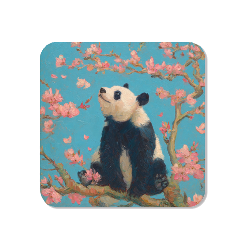 Panda on tree - Magnet by DejaReve