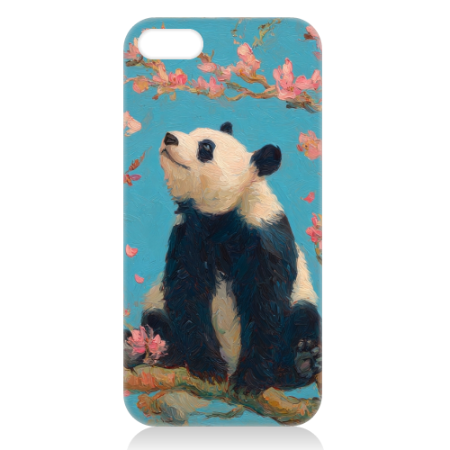 Panda on tree - unique phone case by DejaReve