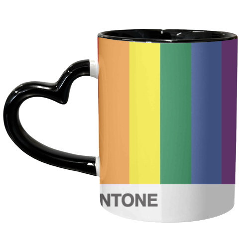 Pantone Queer LGBTQ+ Gay Giftware - unique mug by AbiGoLucky