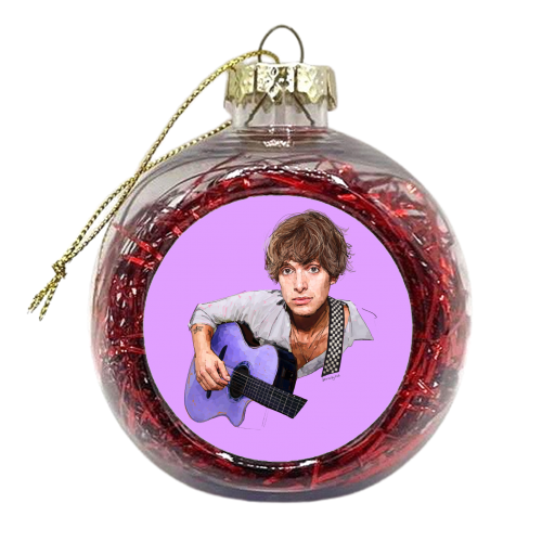 Paolo - xmas bauble by Beverley Rae