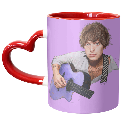 Paolo - unique mug by Beverley Rae