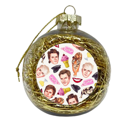 PaperGods - xmas bauble by Helen Green