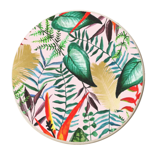 Paradise Dreams - personalised beer coaster by Uma Prabhakar Gokhale