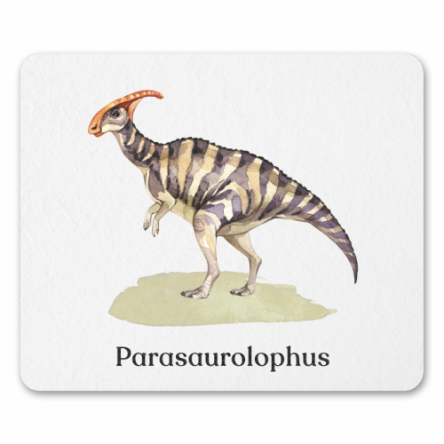 Parasaurolophus - mouse mat by Gal Design