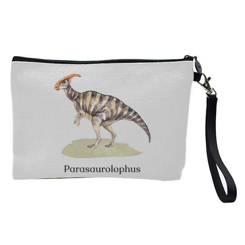 Parasaurolophus - pretty makeup bag by Gal Design