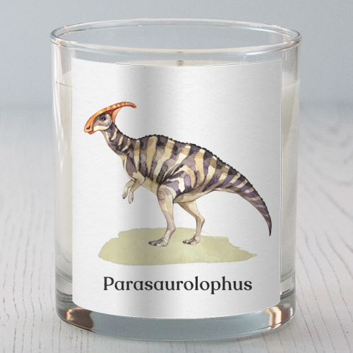 Parasaurolophus - scented candle by Gal Design