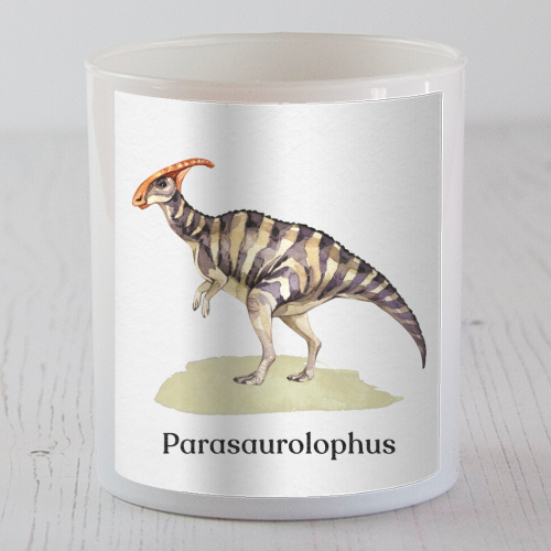 Parasaurolophus - scented candle by Gal Design