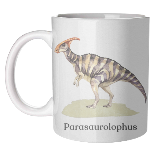Parasaurolophus - unique mug by Gal Design