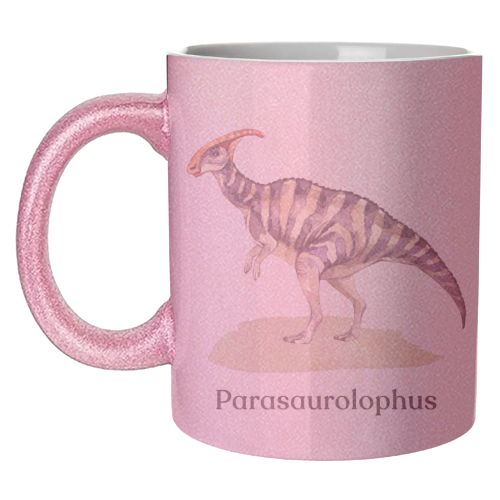 Parasaurolophus - unique mug by Gal Design