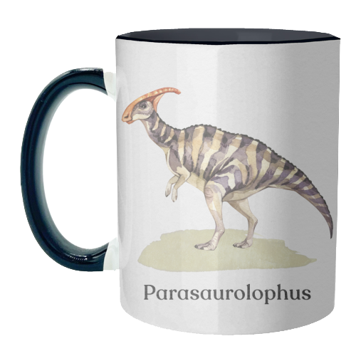 Parasaurolophus - unique mug by Gal Design