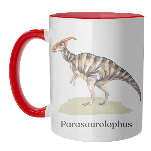 Parasaurolophus - unique mug by Gal Design