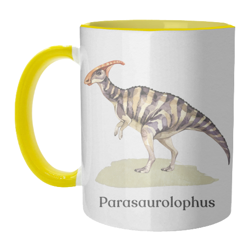 Parasaurolophus - unique mug by Gal Design