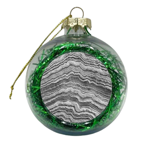 Parc-an-als Cliff - xmas bauble by Jo Davies
