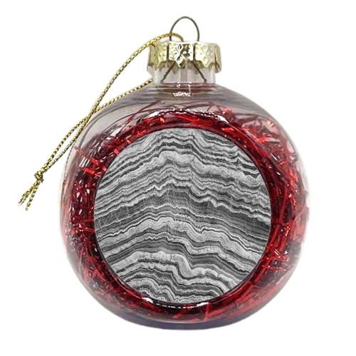 Parc-an-als Cliff - xmas bauble by Jo Davies
