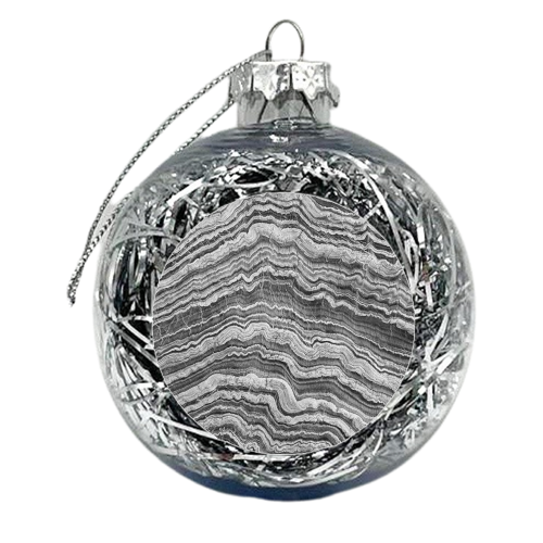 Parc-an-als Cliff - xmas bauble by Jo Davies