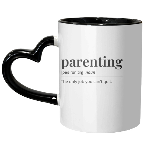 Parenting Definition - unique mug by Pink and Pip