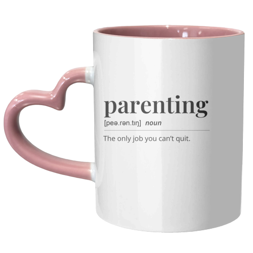 Parenting Definition - unique mug by Pink and Pip