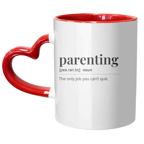 Parenting Definition - unique mug by Pink and Pip