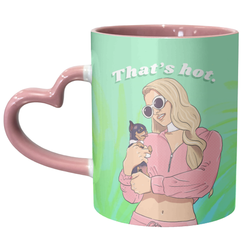 Paris Hilton - unique mug by The Queer Store