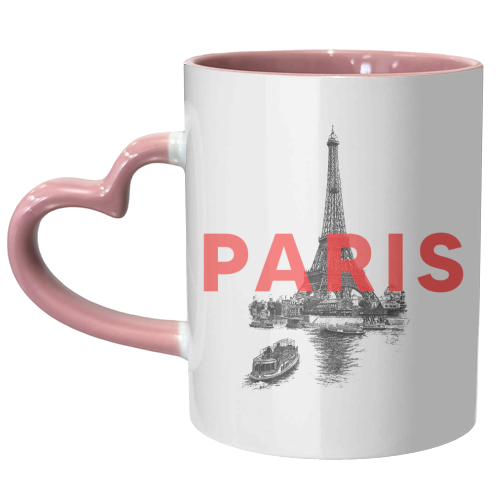 Paris - unique mug by The 13 Prints