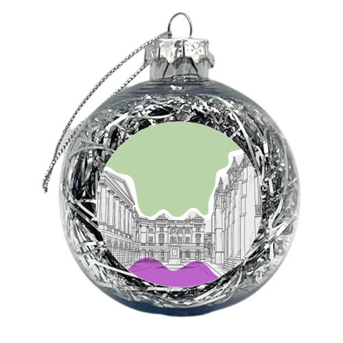Parliament Square, Edinburgh, Scotland - xmas bauble by Adam Regester