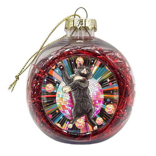 Party Animal - xmas bauble by DejaReve