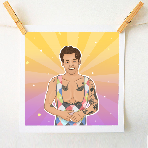 Party in Styles - A1 - A4 art print by Loren Grosvenor