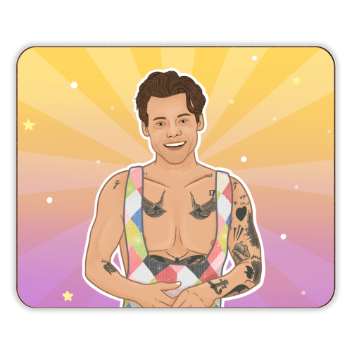 Party in Styles - designer placemat by Loren Grosvenor