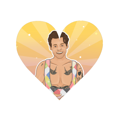 Party in Styles - Magnet by Loren Grosvenor