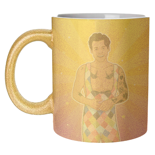 Party in Styles - unique mug by Loren Grosvenor