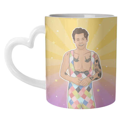 Party in Styles - unique mug by Loren Grosvenor