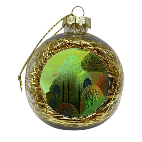 Passing - xmas bauble by Amy Lewis