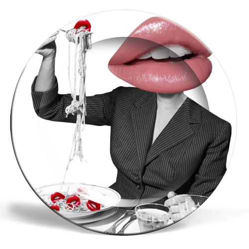 Pasta - ceramic dinner plate by Sophie Florence Design